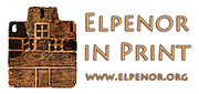 Elpenor Editions in Print